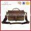 Vintage Leather Waterproof Digital DSLR Waxed Canvas Camera Bag