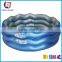 water inflatable products dolfin pattern three tube kids inflatable swimming pool