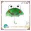 wholesale boys and girls cheap personalized 3D frog animal umbrella