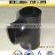 ASTM A234 WPB Carbon Steel 2"inch Sch40 Equal Tee Pipe Fittings