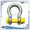 drop forged hardware alloy steel/carbon steel G2130 omega shape shackle(carbon steel)