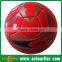 Size 5 high quality metalic pvc training soccer ball for 2018 world cup