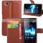Premium PU Leather Phone Case for Sony Z3 Compact