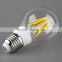 new products LED light A60 filament bulb, E27 lamp holder filament led light