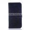Luxury Crocodile Leather Flip Case For Apple IPhone 6s 4.7inch Phone Cover Cases With Stand Function