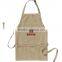 High quality hospital cotton doctor apron OEM ZhengzhouXingYuan