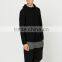 Daijun cheap high quality with logo design men 100% cotton black make your own hoodie