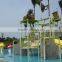Family interactive children pool with water slide