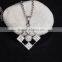 Crystal Necklace Pendant /White Gold Necklace Jewelry Wholesale /Necklace Chain