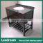 Solid Wood Modern Espresso Hotel Bathroom Vanity for Renovation