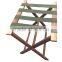 Convenience wooden hotel luggage rack