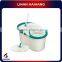 China manufactuer high quality magic spin mop bucket no foot pedal