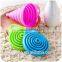 2Piece Liquid Transfer Silicone Folding Funnel Set
