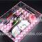 clear rectangle acrylic tray,acrylic box