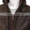 leather coat and removable inner lining & great design by Pakwear