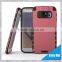 top sale for galaxy s6 edge tpu pc hybrid case dual-layer case, 2 in 1 shockproof case for samsung s6 edge