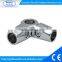 25mm round tube pipe fittings pipe connector pipe clamp