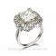 latest simple aaaaa cubic zirconia gold ring design