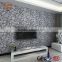 PVC material relief wallpaper 3d wpc furniture board mdf panel