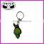 2015 popular top selling cheap plastic pvc key chain Direct suppliers