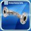 Dn 2 Inch to 10 Inch Flanged Connect stainless steel braid cloth covered hose