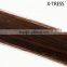 22inch medium chestnut brown 6color 0.5g silk straight remy indian pre tipped human hair extension