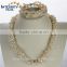 5-6mm nuggest shape twisted baroque cultured pearls set