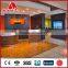 interior wooden finished acp for show room decoration