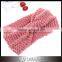Women Knit Headwrap, Crochet Headband, Knitted Crochet Hairband