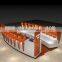 High quality wooden shoes display stand customize and design for mall for sale