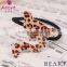 Hot sale bulk Polyester hair rubber band tortoise pony tail holder hair accessories