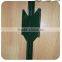 Green painted Q235 steel studded metal T Post
