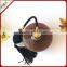 100ML Artificial Blowing Wrapping Wire Art Brown Perfume Bottle With Gasbag Sprayer