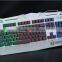 led backlit computer gaming keyboard colored keys