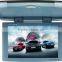 17" manually flip down super slim 15 inch portable flip down car monitor