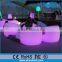 Wireless Portable Rgb Color Changed Led Light up Outdoor Curved Sectional Sofa
