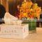 Unbleached wheat straw facial tissue paper