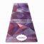 Customized Thickness Latest New Design Natural Rubber Suede Fabric Top Yoga Mat Cork Material Yoga Mat