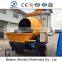 Electric type 30m3/h concrete pump with drum mixer for sale