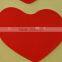 self adhesive red heart stickers