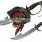 Resin crafts pirate statue decoration polyresin
