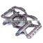 1 Pair SETSAIL 035 Mountain Bike Pedals Suitable for BMX Road Bicycle Fixed Gear with 3 Bearings 9/16 inches Bicycle Pedals