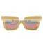China Factory OEM Wood Eyewear Party Wooden Sunglasses