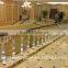 Jingyage custom modern new designs crystal stair balusters home stair decoration railing crystal balustrade modern spiral stair