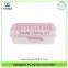 Customized Color Rectangle Shape PP Plastic Ice Tray With Scoop