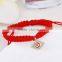 rhinestone evil eye charm macrame bracelet personalized frendship bracelet for promotion gifts