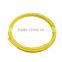ageing resistance food pe pipe 3/8"(9.53mm*6.99mm) yellow coiled hose used for drinking machinery for pe pipe