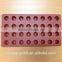 High quality food grade silicone 32 cups egg shape silicone chocolate molds chocolate maker Online selling silicone cake molds