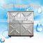 The best price!! Sectional Hot Galvanized Steel Plate Water storage Tank for water treatment