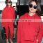 Ladies Red Tracksuit With Atractive Jogger Cuff